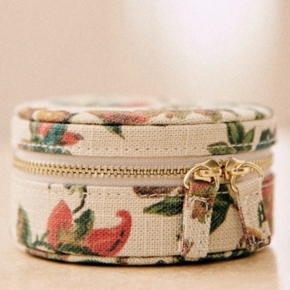 Sezane Jewelry New Sezane Floral Jewelry Box Case Poshmark